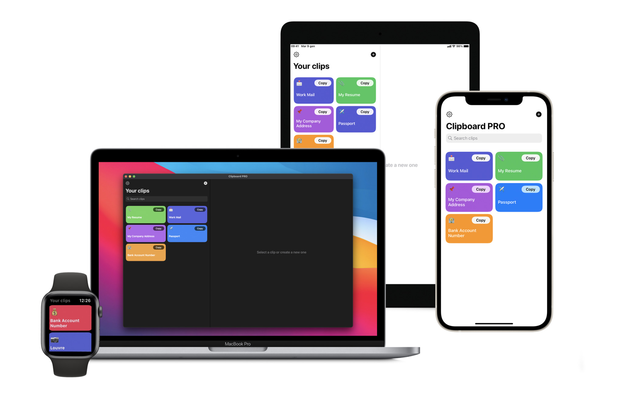 Clipboard Pro Fast Access To Your Ios And Macos Most Used Content Clipboard Pro Fast Access To Your Ios And Macos Most Used Content